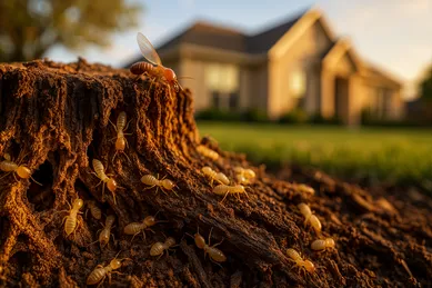 Why Tree Stumps Attract Termites to Your Waco Home